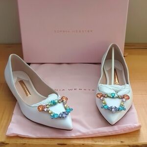 NWT Sz 38 Sophia Webster Margaux flats